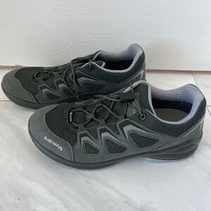 LOWA Innox EVO GTX Lo Junior Hiking Shoes – Olive Green – EU 37